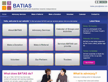 Tablet Screenshot of batias.com